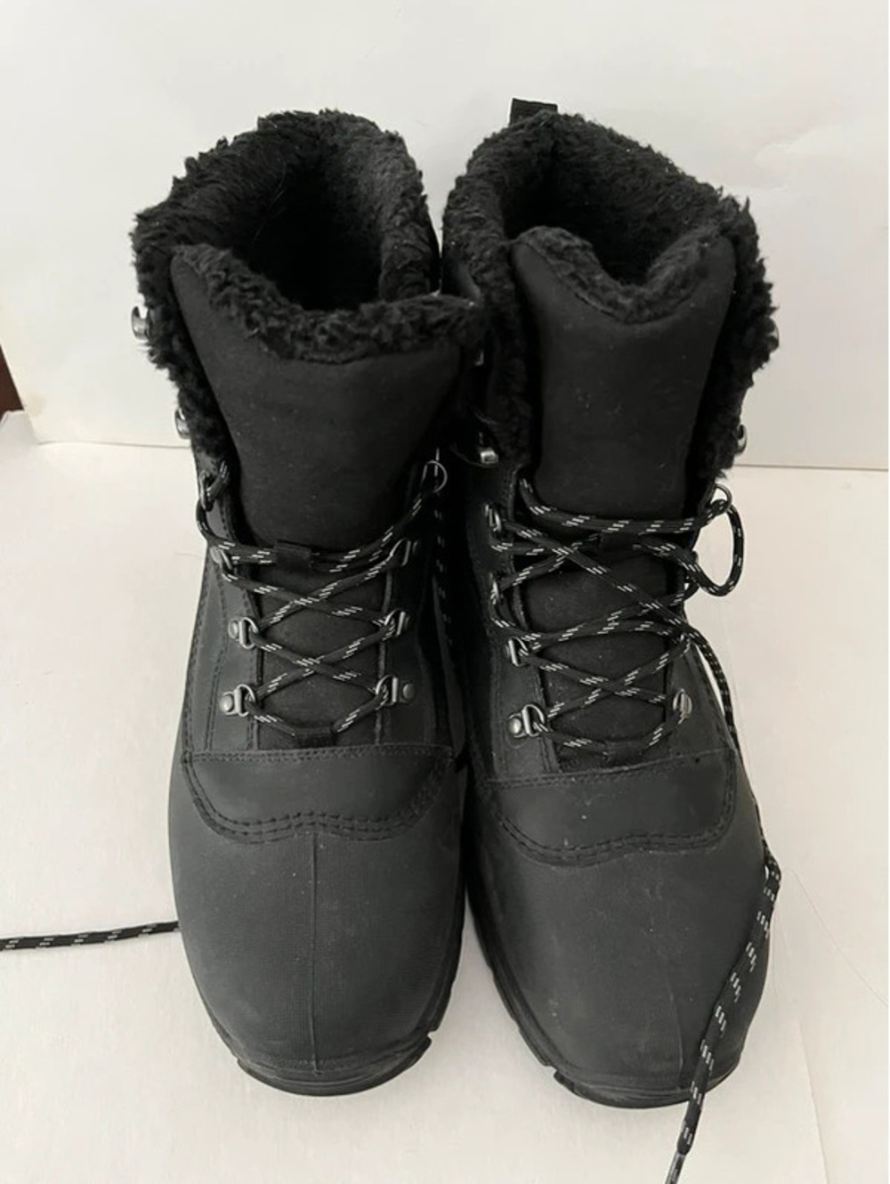 Thermolite Black Waterproof Weatherproof Hiking Work Boots Mens Size 11 Eco Made